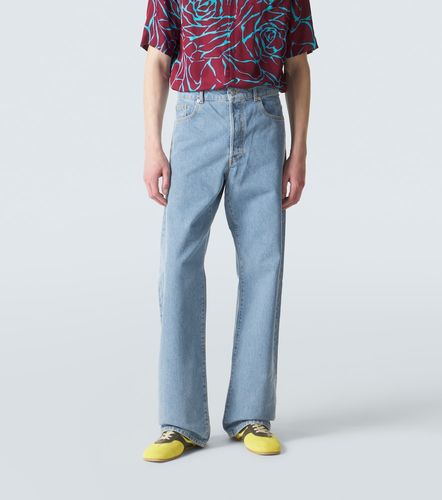 Jeans rectos con logo - Dries Van Noten - Modalova