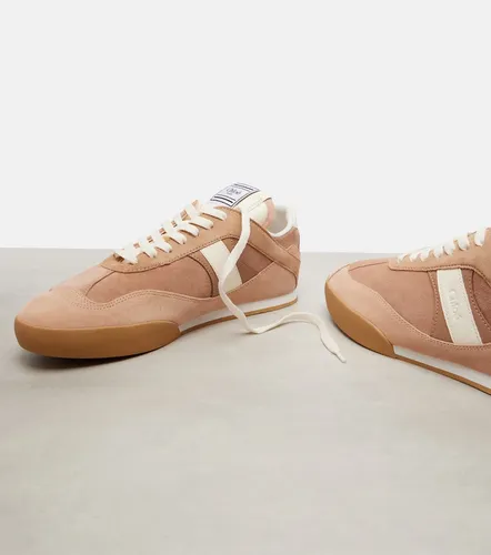 Kick suede and leather sneakers - Chloe - Modalova