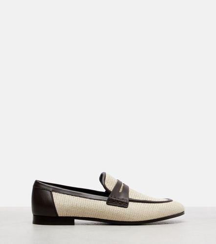 Loafers Woven mit Leder - Brunello Cucinelli - Modalova
