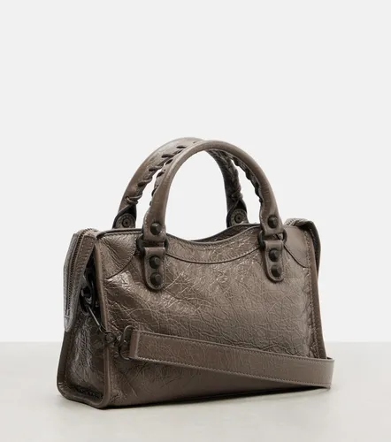 Le City Mini leather top-handle bag - Balenciaga - Modalova