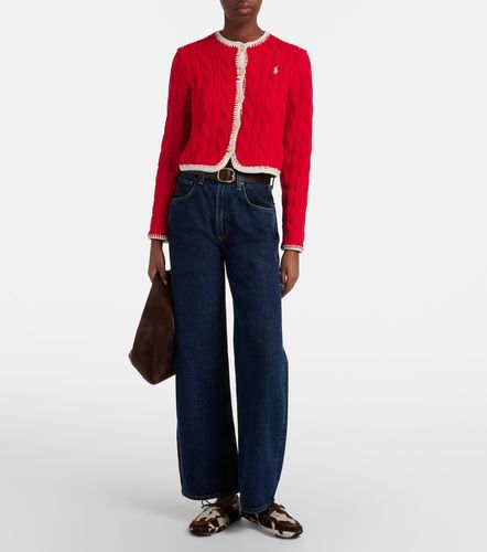 Cardigan in cotone a trecce - Polo Ralph Lauren - Modalova