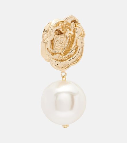 Orecchini pendenti placcati con perle bijoux - Magda Butrym - Modalova