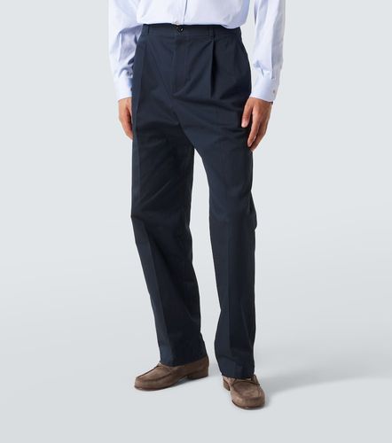 Pantalones rectos de algodón - Valentino - Modalova