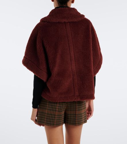 Alpaca, wool, and silk teddy cape - Max Mara - Modalova