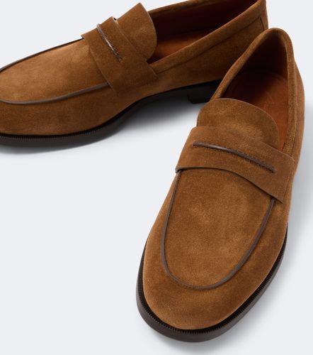 Zegna Mocassini penny in suede - Zegna - Modalova