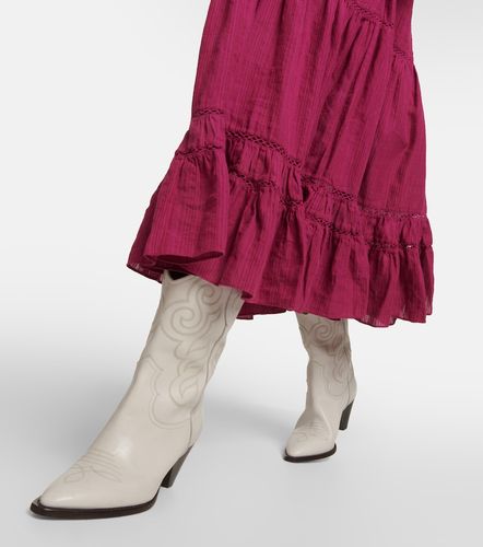 Abito midi Latifa in misto cotone e lino - Marant Etoile - Modalova