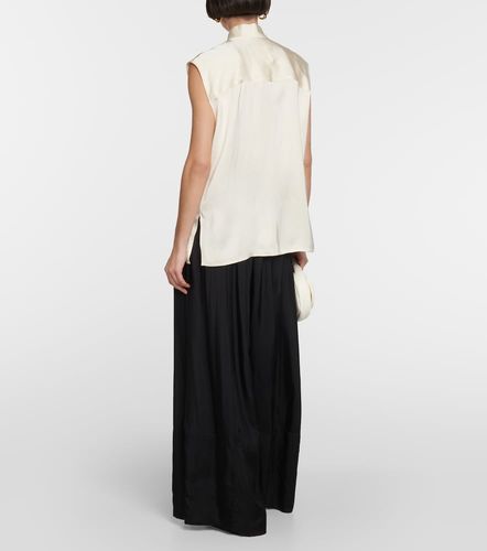 Jil Sander Satin sleeveless blouse - Jil Sander - Modalova
