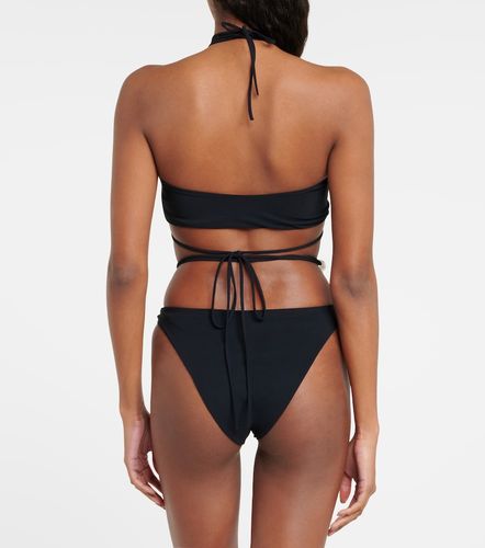 Beaded bandeau bikini top - Magda Butrym - Modalova