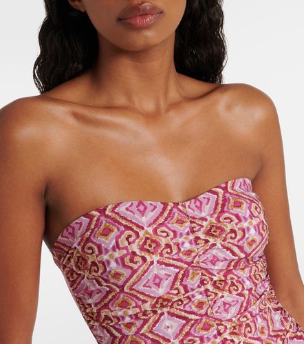 Ruched strapless swimsuit - Karla Colletto - Modalova