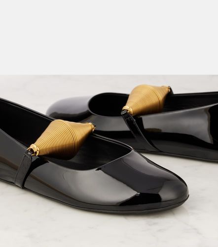 Alaïa Bailarinas Jewel de charol - Alaia - Modalova