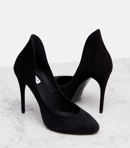 Alaia Decolette 110 suede pumps - Alaia - Modalova