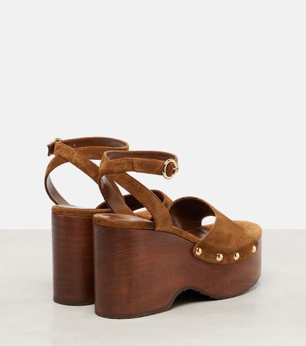 Sandalias con plataforma Ardéa de ante - Gianvito Rossi - Modalova