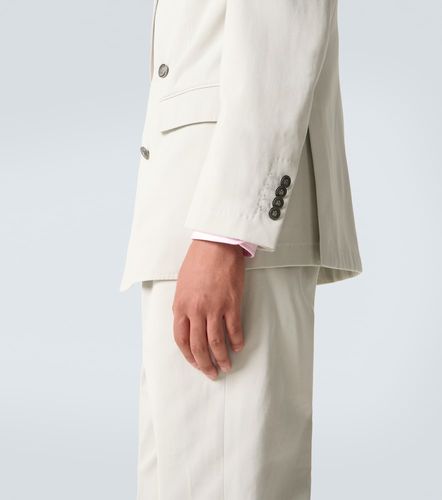 Blazer doppiopetto in cotone e cashmere - Dunhill - Modalova