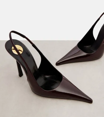 Vendome patent leather slingback pumps - Saint Laurent - Modalova