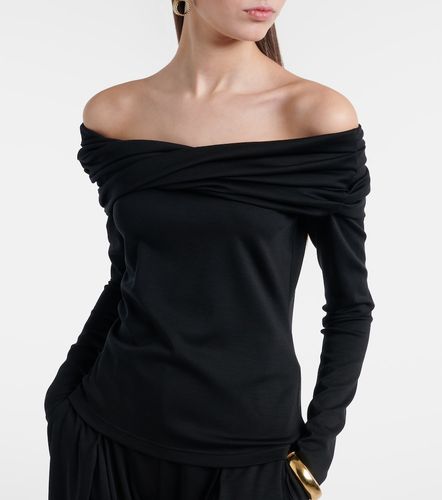 Off-Shoulder-Top Orafo aus Schurwolle - Max Mara - Modalova