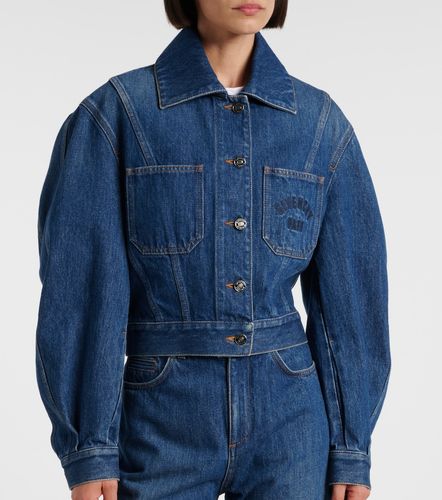 Cocoon cropped denim jacket - Givenchy - Modalova