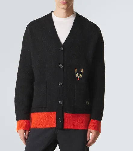X Louis Wain mohair-blend cardigan - Loewe - Modalova