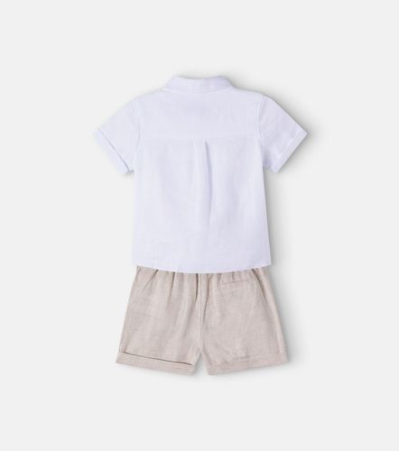 Bebé - set de camisa y shorts de lino - Tartine et Chocolat - Modalova