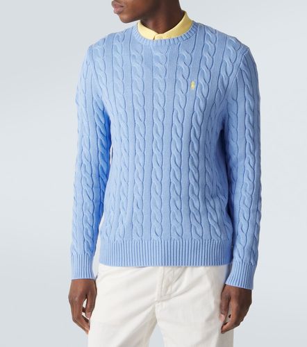Pullover in cotone a trecce - Polo Ralph Lauren - Modalova