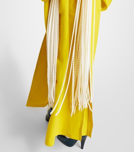 Alaia Beaded fringed scarf - Alaia - Modalova