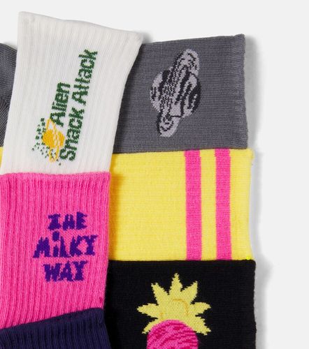 Set de 7 pares de calcetines en mezcla de algodón - Mini Rodini - Modalova