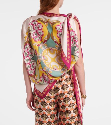 Top Florette Placée aus Seiden-Twill - La DoubleJ - Modalova