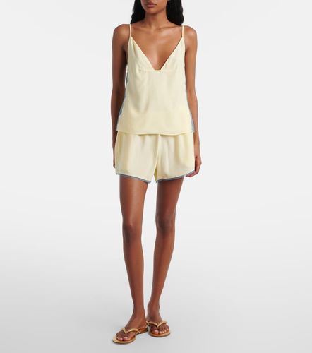SIR Shorts de seda con encaje - SIR - Modalova