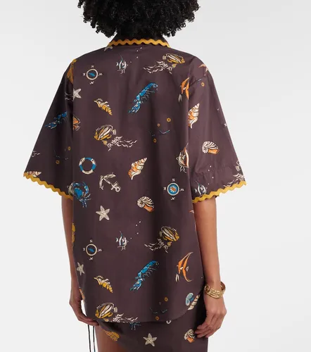 Printed cotton bowling shirt - Alemais - Modalova