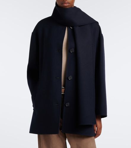 Abrigo de lana virgen con bufanda - 'S Max Mara - Modalova