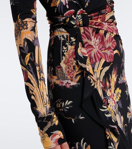 Vestido largo de jersey estampado - Etro - Modalova