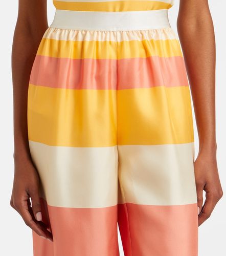 Pantaloni Lollipop in seta a gamba larga - Eres - Modalova