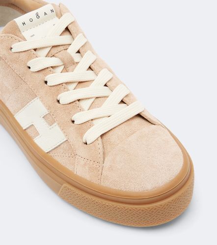 Crosswind suede platform sneakers - Hogan - Modalova