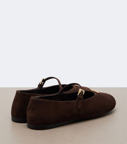 Prada Ballerine Mary Jane in suede - Prada - Modalova