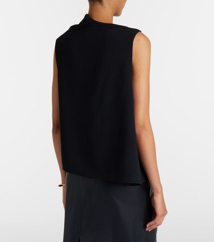 Vince Draped asymmetric crepe top - Vince - Modalova