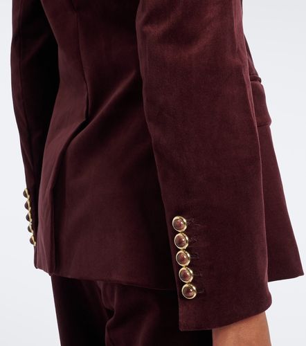 Blazer Raelynn de terciopelo en mezcla de algodón - Veronica Beard - Modalova