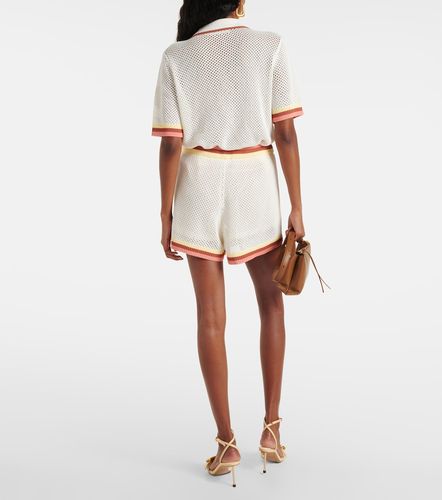 Zimmermann Golden high-rise shorts - Zimmermann - Modalova