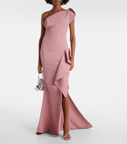 Provenance ruffled one-shoulder crepe gown - Maticevski - Modalova