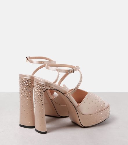 Karli 125 satin platform sandals - Jimmy Choo - Modalova