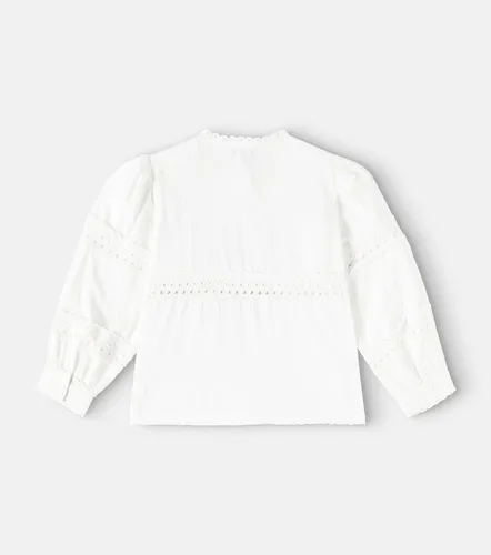 Blusa Elyah de algodón bordada - Bonpoint - Modalova