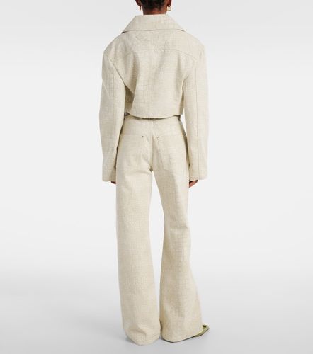 Marino De-Nimes croc-effect denim jacket - Jacquemus - Modalova