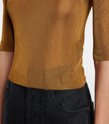 Top Cassandre aus Strick - Saint Laurent - Modalova
