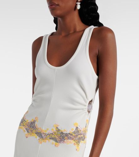 Maxikleid Crystal Orbit mit Spitze - Christopher Esber - Modalova
