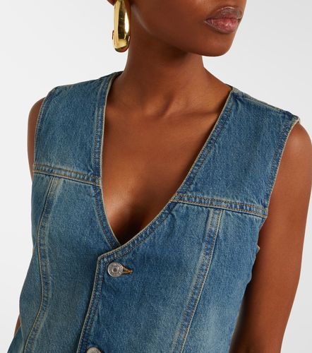 Victoria Beckham Chaleco de denim - Victoria Beckham - Modalova