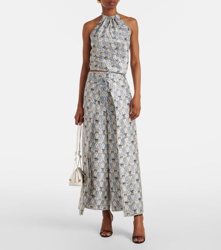 Top Annet de seda estampado - Loro Piana - Modalova