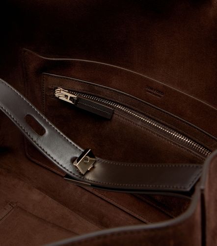 Tom Ford Large suede shoulder bag - Tom Ford - Modalova