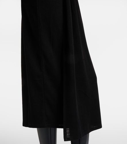 Vince Draped wool-blend midi dress - Vince - Modalova