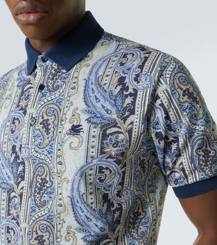 Etro Polo de algodón con paisley - Etro - Modalova