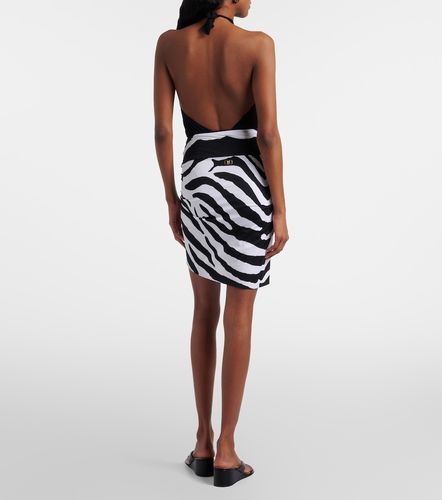 Pareo asimétrico con estampado - Balmain - Modalova