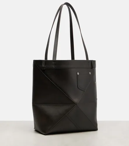 Puzzle Fold Medium leather tote bag - Loewe - Modalova