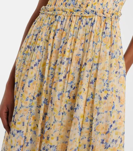 Vestido largo Kasia de chifón de seda - Ulla Johnson - Modalova